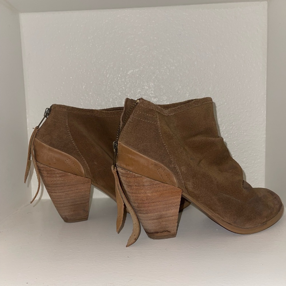 brown booties